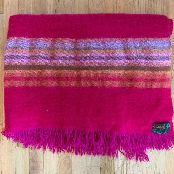 Vintage Other - Camac Rugs vintage handwoven Irish wool throw